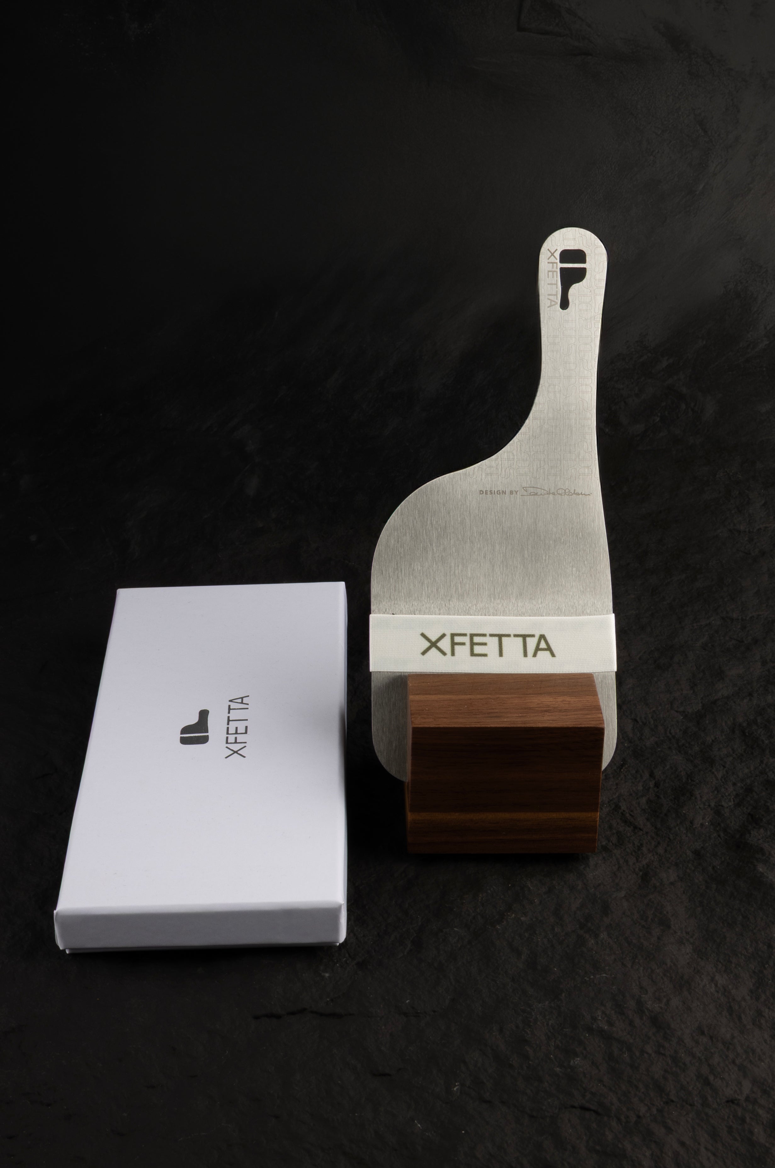 XFETTA Nitro-B Truffle Slicer + Wooden Stand